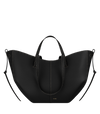 Cyme - Noir Grainé Coutures Écrues